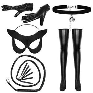 Toulite 5 Pcs Halloween Cat Costume